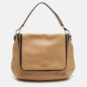 Anya Hindmarch Maxi Zip Brown Leather Hobo